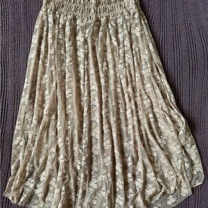 Sheer Free People Skirt